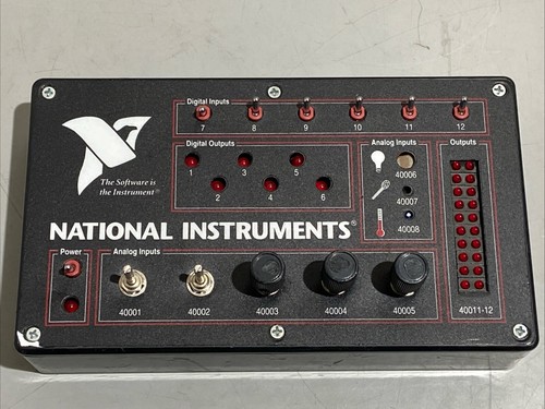National instruments o - national, i/o