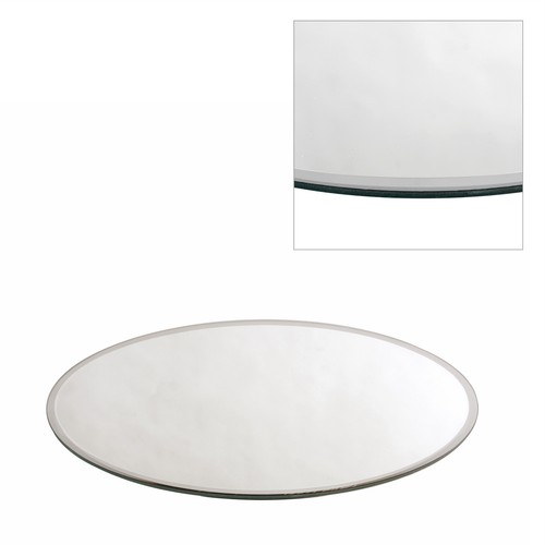 Square round mirror plate - square,