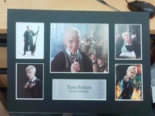 Tom Felton Harry Potter Draco Malfoy Gifts A3 Framed Photo Print Read Descriptio