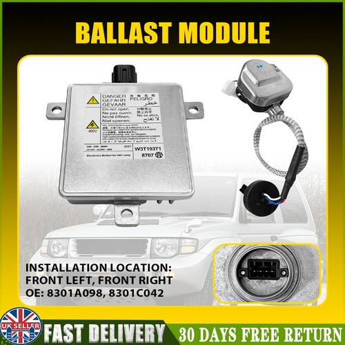 Xenon headlight control - control, unit