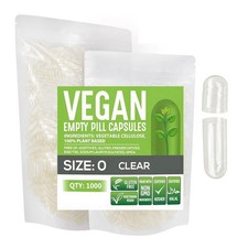 Vegan capsules size - capsules, 0