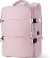 WOUIYO Ryanair Cabin Bag 40x20x25 Underseat Travel Backpack with Charging Port