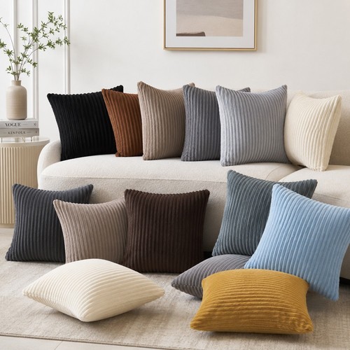 Jumbo cord cushion covers - cord,