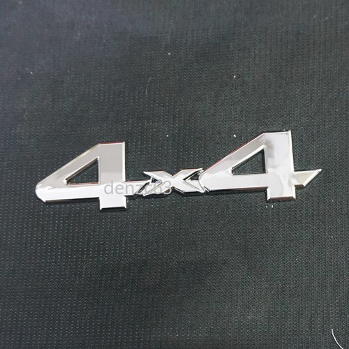 Big silver 4x4 chrome - silver, metal