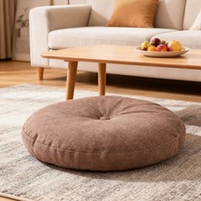 40cm Round Tatami Floor Pillow Meditation Cushion Seat Cushion Office Balcony UK