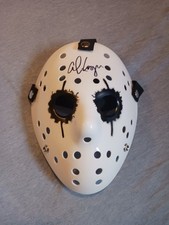 Jason Voorhees Mask Signed By