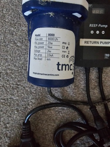 Tmc reef return pump - tmc,