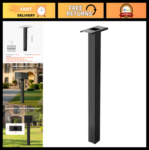 Heavy duty mailbox post stand - heavy,