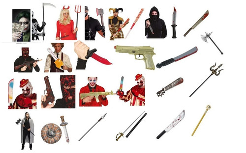 Pretend weapons for - pretend,
