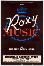 Vintage 1974 Roxy Music