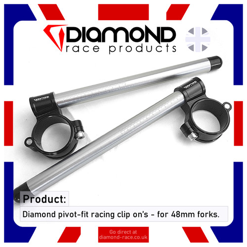 Diamond lightweight clip on - -,