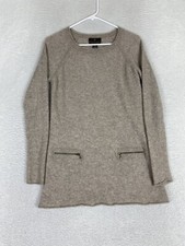 Fenn Wright Manson 2-Ply Cashmere Sweater Beige Women's Size M