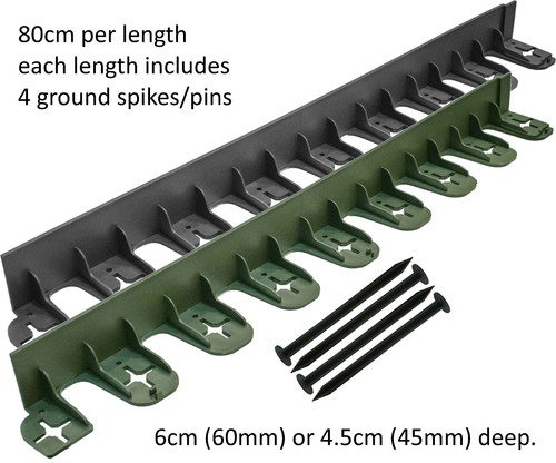 Flexible garden edging - flexible,