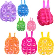 Inflatable Bubble Backpack Blow Up Retro Rave Festive Bopping Spice Girls Bags