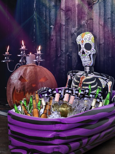 Halloween party skeleton - halloween,