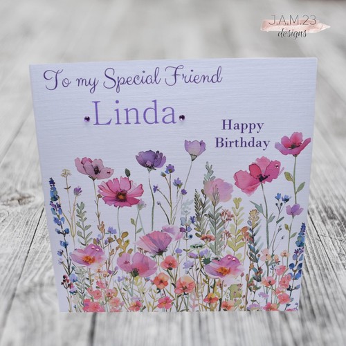 Personalised handmade floral - personalised,