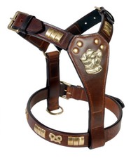 Leather staffy designer - leather,