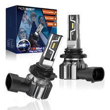 NOVSIGHT 9005 HB3 LED Headlight Bulbs Kit 6500K 10000Lm High/Low Beam Repalce UK