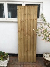 6 ft x 2 ft wooden garden gates
