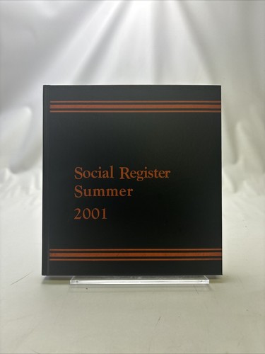 Social register summer 2001 - social,
