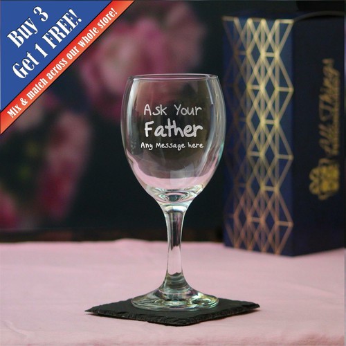 Personalised engraved wine - personalised,