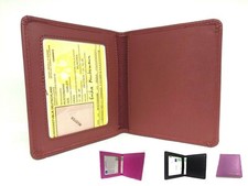 Leather driving licence