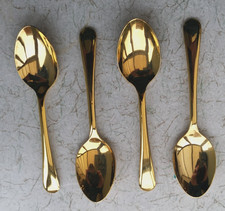 Set of FOUR Gold Plated