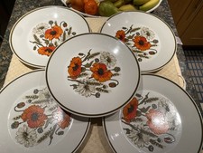 Three J G Meakin Studio Poppy