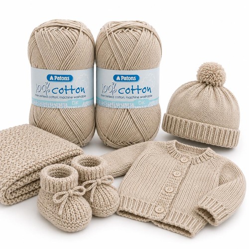 Patons cotton yarn 100g - patons,