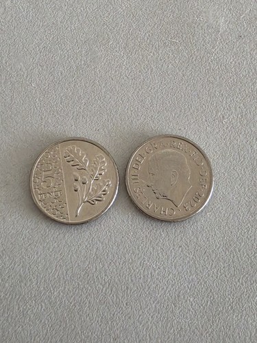 Set coins 2023 5 pence - 5,