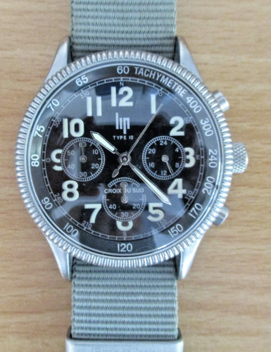 Lip type quartz chronograph - lip,
