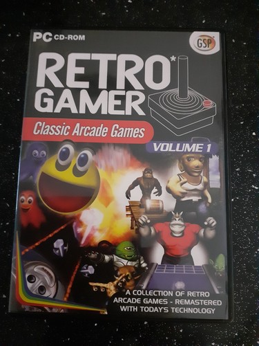 Retro gamer classic arcade - retro,