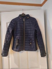 Zara Down Filled Navy Puffa