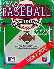 New1990 Upper Deck Baseball
