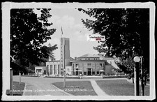 Old Black & White Photo Glass
