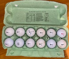 12 Nike Golf Balls Dozen Mint