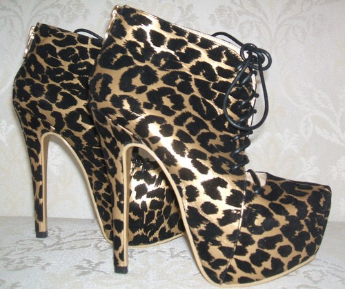 New size leopard black - new, 36