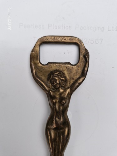 Vintage brass nude - brass,nude, lady