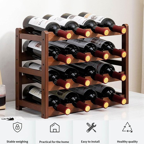 Bottle bamboo wine rack - 16,