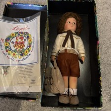 Lenci Aldo Felt Doll With Certificate And Box