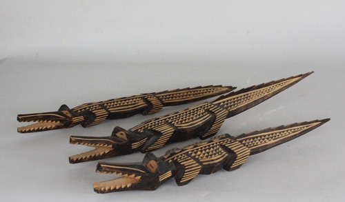 Hand carved wooden - x, 3