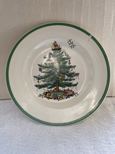 Spode christmas tree dinner - tree,