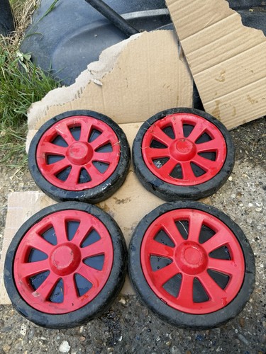 Lawn mower wheels and - mower, adjuster