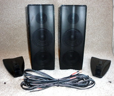Quality Samsung PS-FX250 Satellite Speakers with stands & wires - Free postage