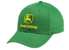 John Deere Green Twill Cap
