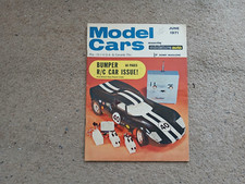 Model Cars - June 1971;sidewinder chassis,Brabham BT34,Tyco HO slot cars,Grp.20.