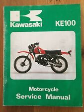 Kawasaki KE100 workshop manual