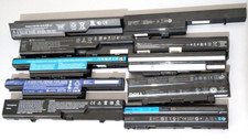 Joblot of 10 External Laptop Batteries Various mixed Brands Untested