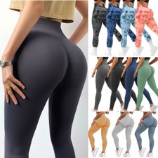 Women Fitness Sports Leggings Ladies High Waist Gym Running Yoga Pants Stretch