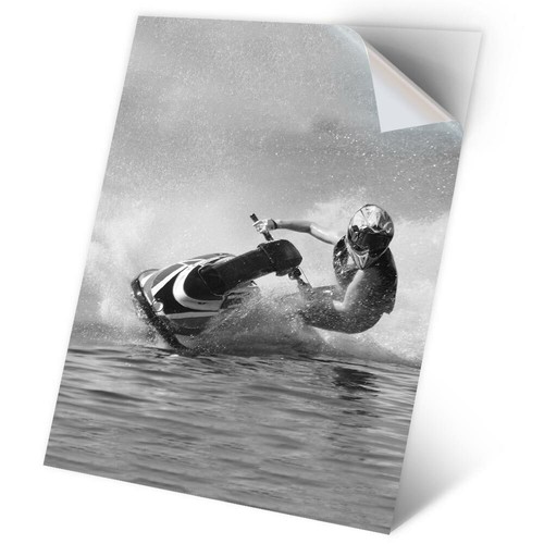 Vinyl sticker bw - -,